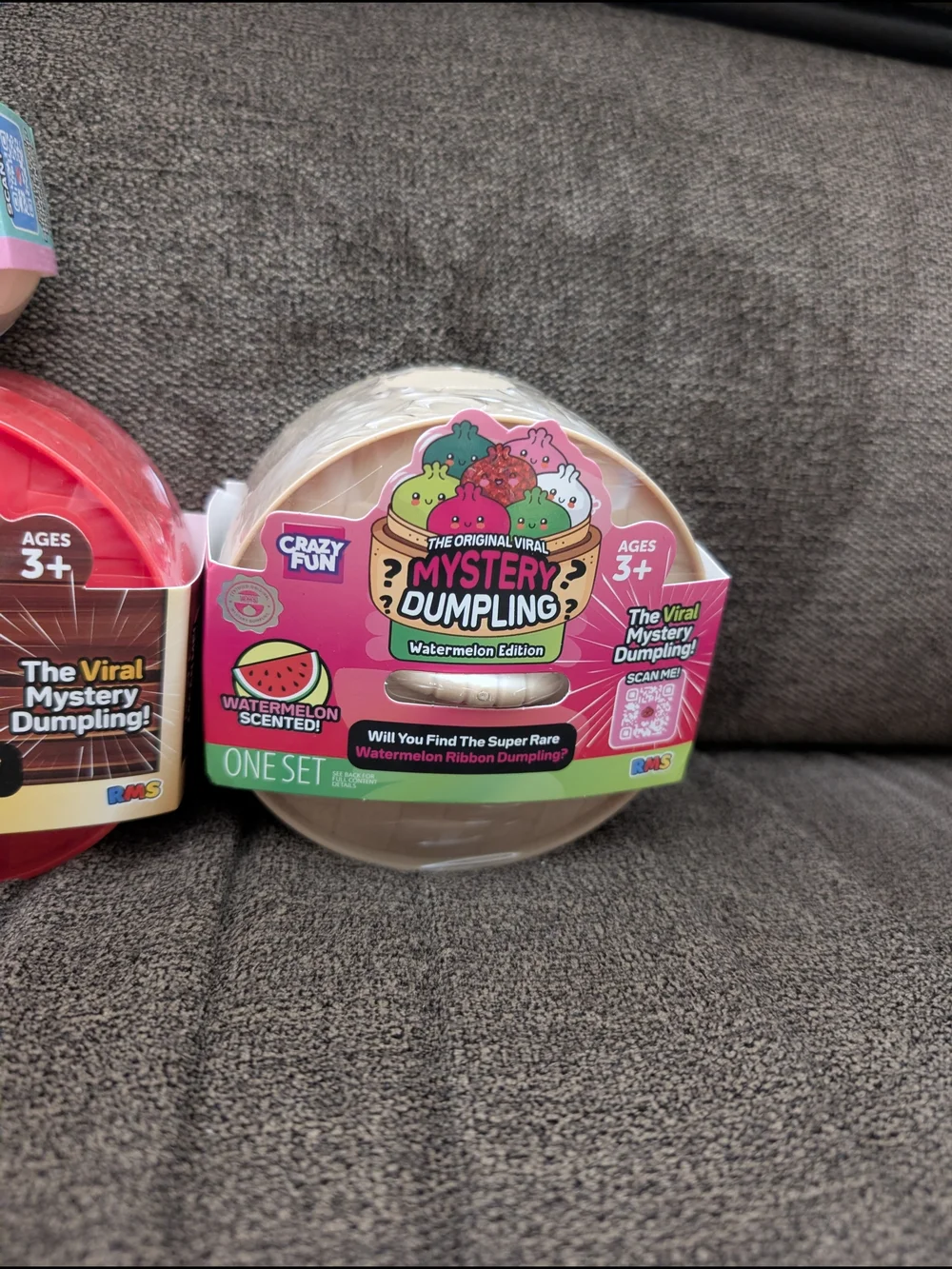 Mystery Dumpling Angry Glitter, Treasure, Watermelon. Mini Rose Gold Edition